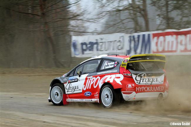 Grzegorz Grzyb pojede Sluovice se specilem Fabia WRC,