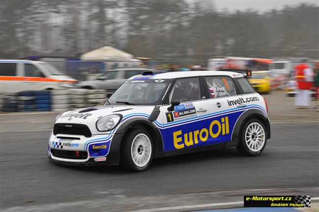 Zlato si ze Sosnov odvezl Martin Prokop, startujc premirov v esku s Fiestou WRC