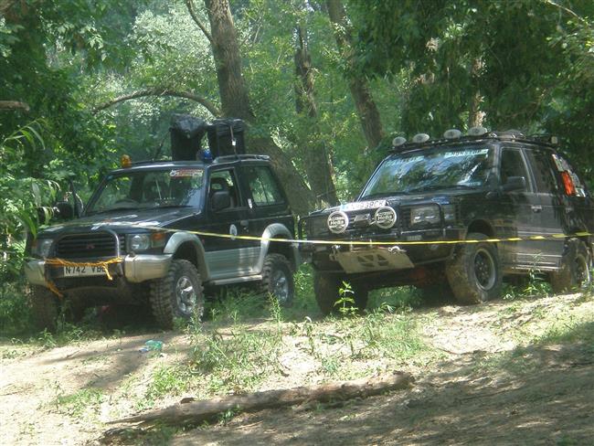 Sraz  4x4 ve slovenské obci Komoča u Nových Zámků