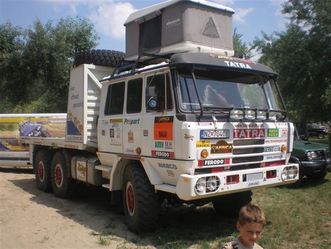 Sraz  4x4 ve slovenské obci Komoča u Nových Zámků
