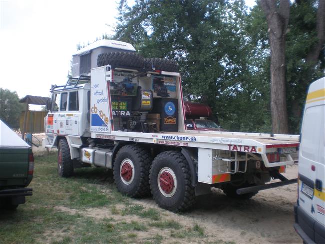 Sraz  4x4 ve slovenské obci Komoča u Nových Zámků