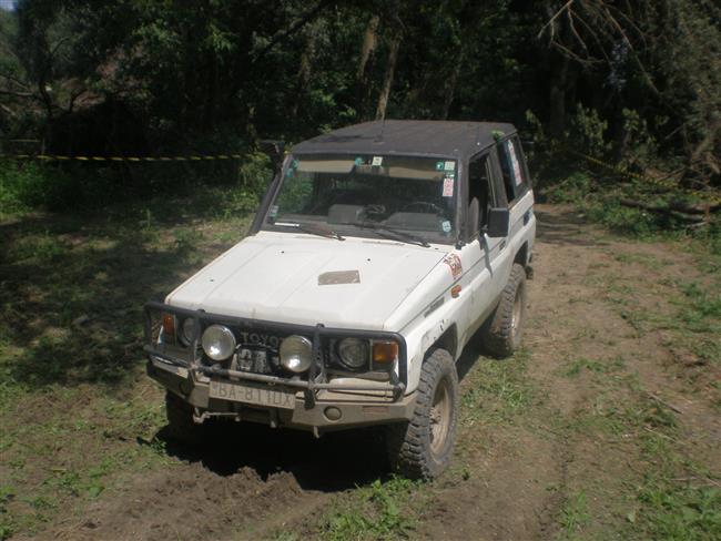 Sraz  4x4 ve slovenské obci Komoča u Nových Zámků