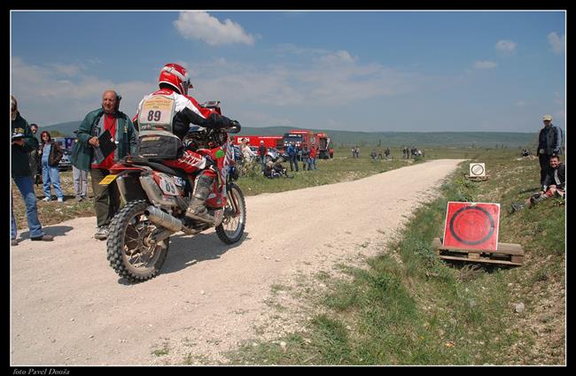 Central Europe Rally 2008 - motocykly, foto Pavel Doua