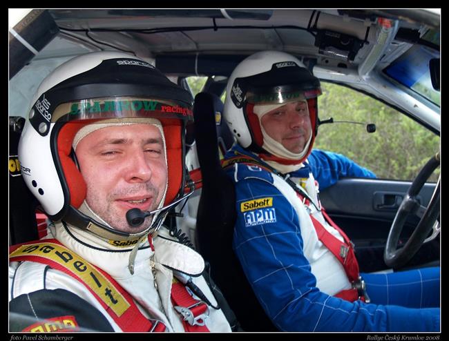 S novm editelem Rallye esk Krumlov Jindichem Kuncem