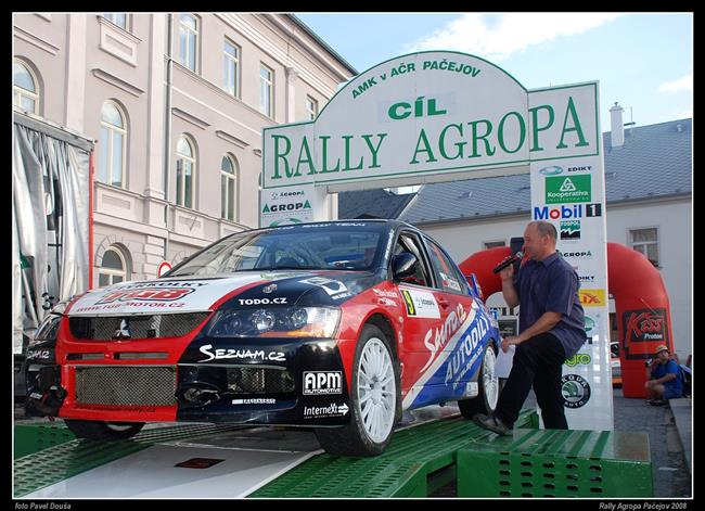 Rally Agropa Paejov 2008. foto Pavel Doua