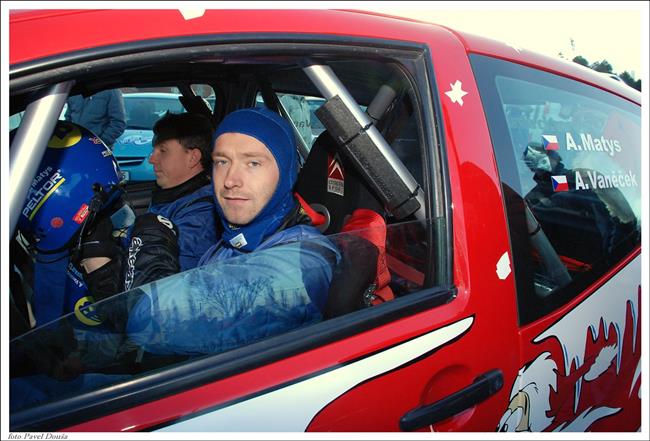 XV. Tipcars Prask rallysprint opt lk posdky s WRC. Prvn pihlen zde