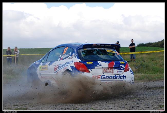 Pavel Valouek po zazen na Barum rallye  jede do Pbrami v novch barvch