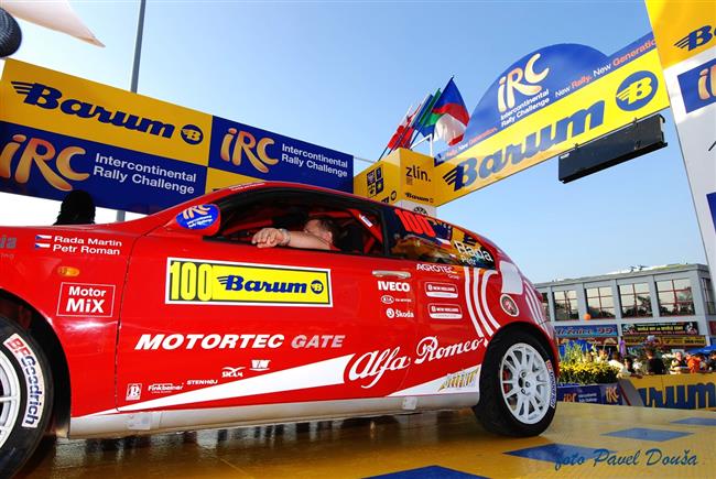 Barumka 2009 přinesla Martinovi Radovi s Alfou Romeo 147 bronz v N3 a další úspěch v IRC.