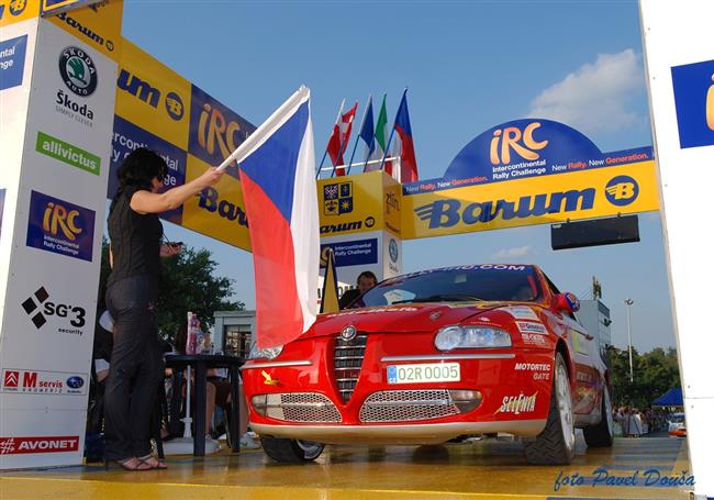Barumka 2009 přinesla Martinovi Radovi s Alfou Romeo 147 bronz v N3 a další úspěch v IRC.