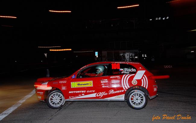 Martin Rada pi Barum Rally 2009, foto Pavel Doua