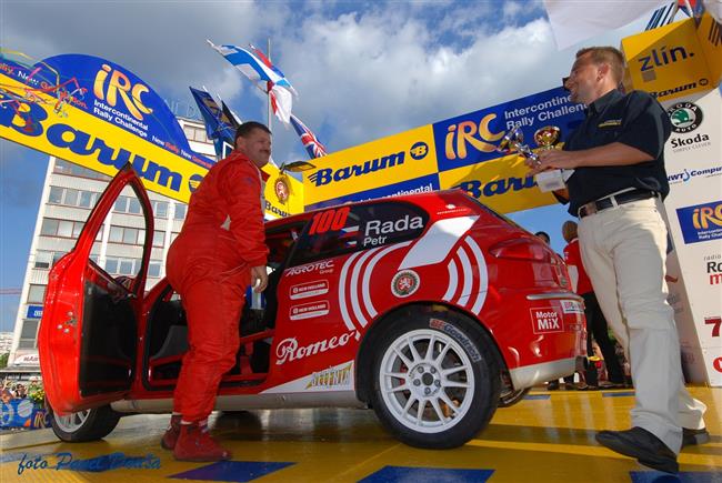 Martin Rada pi Barum Rally 2009, foto Pavel Doua