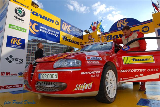 Martin Rada pi Barum Rally 2009, foto Pavel Doua