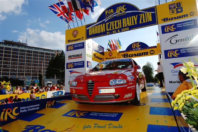 Barumka 2009 přinesla Martinovi Radovi s Alfou Romeo 147 bronz v N3 a další úspěch v IRC.