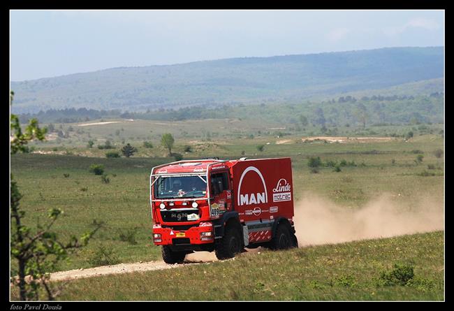 Dakar 2008: Jednou jsi nahoře a jednou dole - platilo i pro Loprais Tatra Team