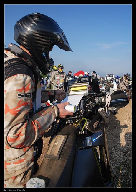 Central Europe Rally 2008 - motocykly, foto Pavel Doua