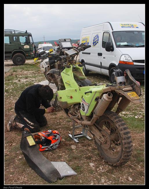 Central Europe Rally 2008 - motocykly, foto Pavel Doua