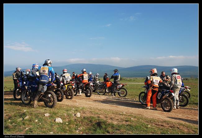 Central Europe Rally 2008 - motocykly, foto Pavel Doua