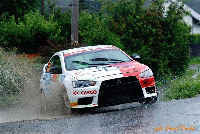 Navrátilec do soutěží David Komárek i  Igor Drotár v desítce na Horácké rallye 2009