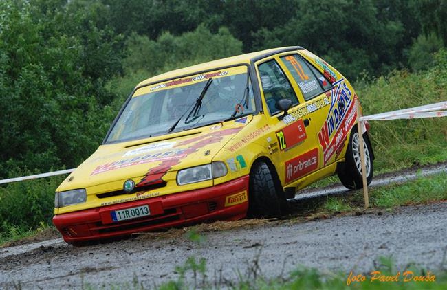 Navrátilec do soutěží David Komárek i  Igor Drotár v desítce na Horácké rallye 2009