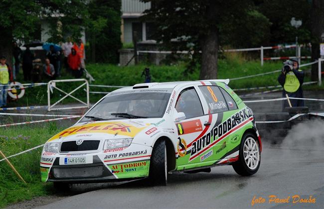 Navrátilec do soutěží David Komárek i  Igor Drotár v desítce na Horácké rallye 2009