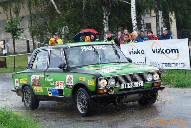 Navrátilec do soutěží David Komárek i  Igor Drotár v desítce na Horácké rallye 2009