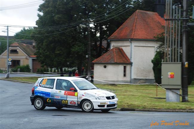 Navrátilec do soutěží David Komárek i  Igor Drotár v desítce na Horácké rallye 2009