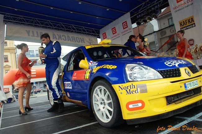 Navrátilec do soutěží David Komárek i  Igor Drotár v desítce na Horácké rallye 2009
