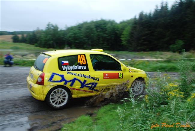 Navrátilec do soutěží David Komárek i  Igor Drotár v desítce na Horácké rallye 2009