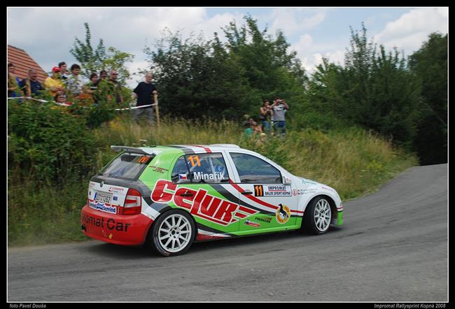 Se začátkem letních prázdnin se přiblížil  i XVII. IMPROMAT Rallysprint Kopná