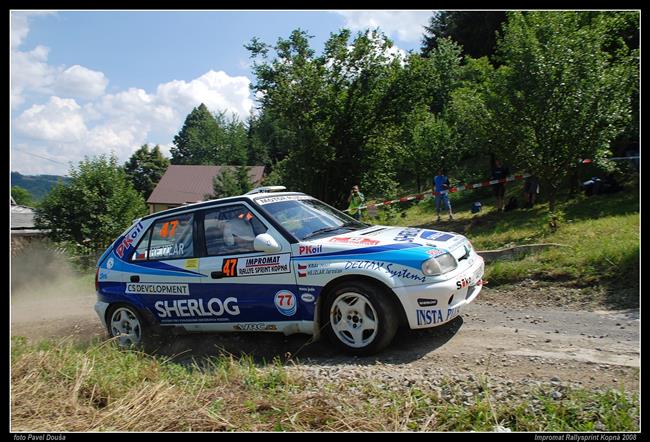 Se začátkem letních prázdnin se přiblížil  i XVII. IMPROMAT Rallysprint Kopná