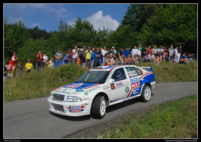 Se začátkem letních prázdnin se přiblížil  i XVII. IMPROMAT Rallysprint Kopná