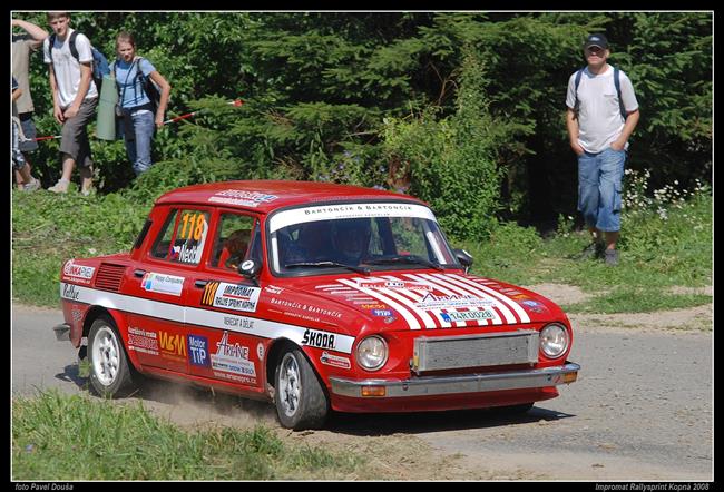 Se začátkem letních prázdnin se přiblížil  i XVII. IMPROMAT Rallysprint Kopná