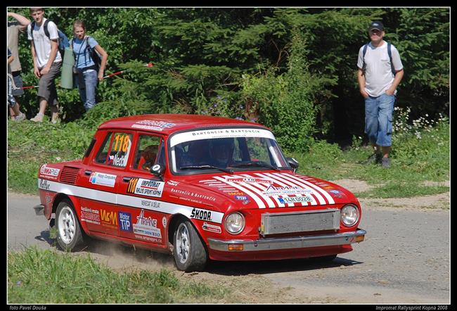 Impromat Rallysprint Kopn 2008, foto Pavel Doua