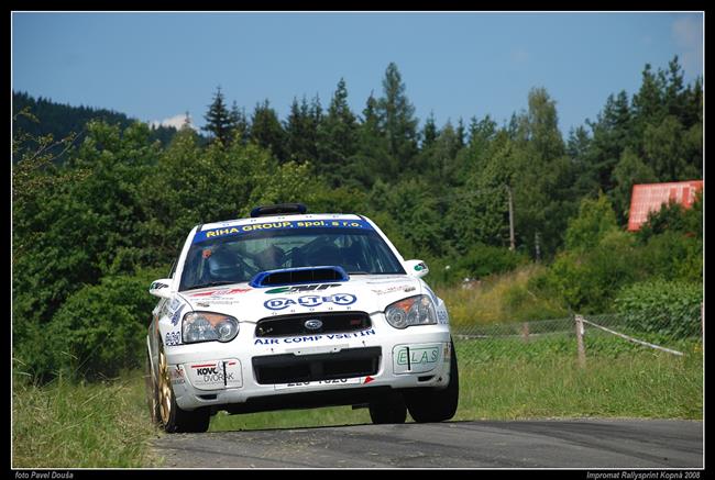 Rally Vysoina 2008 slibuje 50 posdek a zajmav souboje. Ji v sobotu u Tele