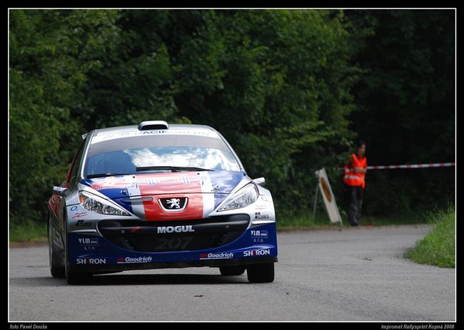 Se začátkem letních prázdnin se přiblížil  i XVII. IMPROMAT Rallysprint Kopná