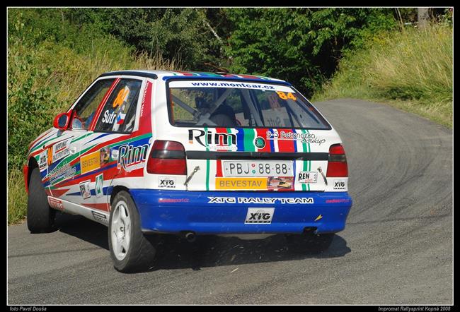 Se začátkem letních prázdnin se přiblížil  i XVII. IMPROMAT Rallysprint Kopná