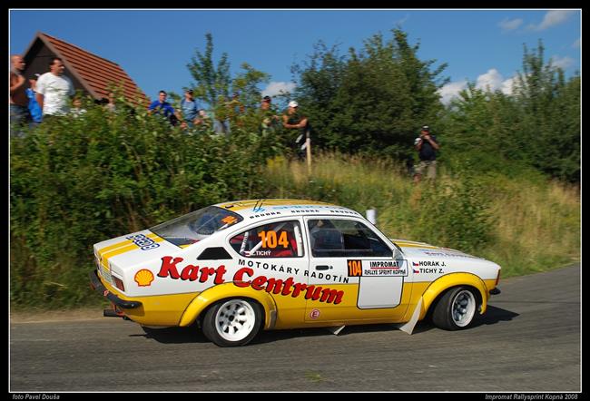 Se začátkem letních prázdnin se přiblížil  i XVII. IMPROMAT Rallysprint Kopná