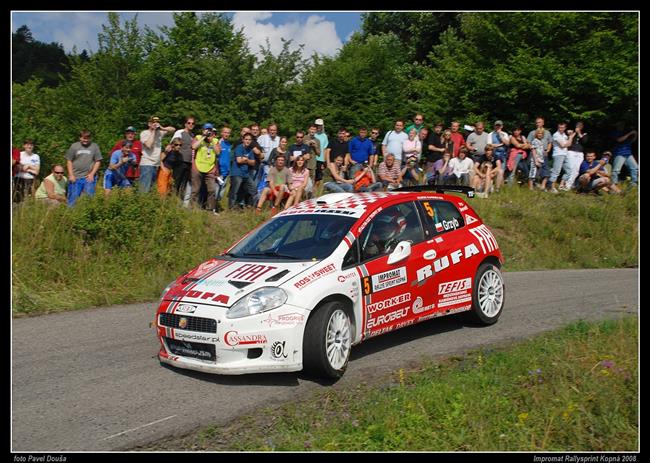 Se začátkem letních prázdnin se přiblížil  i XVII. IMPROMAT Rallysprint Kopná