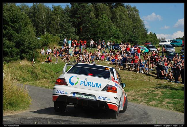 Se začátkem letních prázdnin se přiblížil  i XVII. IMPROMAT Rallysprint Kopná