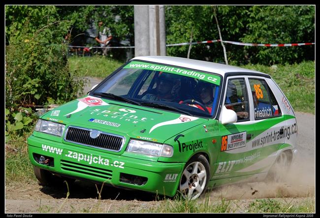 Se začátkem letních prázdnin se přiblížil  i XVII. IMPROMAT Rallysprint Kopná