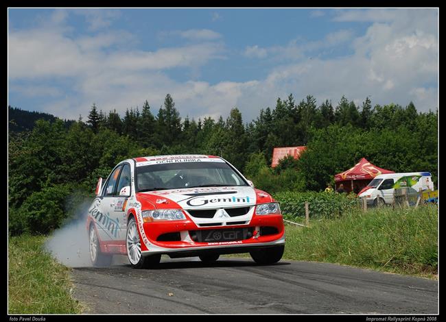 Se začátkem letních prázdnin se přiblížil  i XVII. IMPROMAT Rallysprint Kopná
