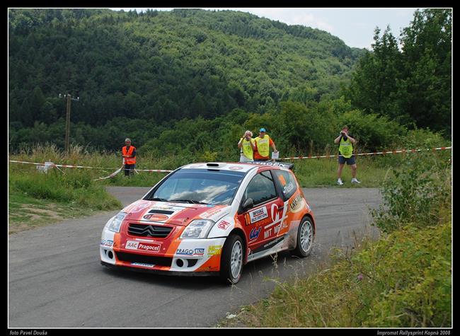 Se začátkem letních prázdnin se přiblížil  i XVII. IMPROMAT Rallysprint Kopná