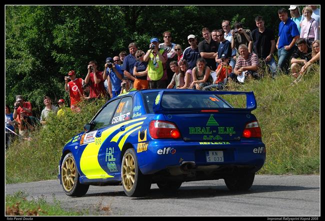 Se začátkem letních prázdnin se přiblížil  i XVII. IMPROMAT Rallysprint Kopná