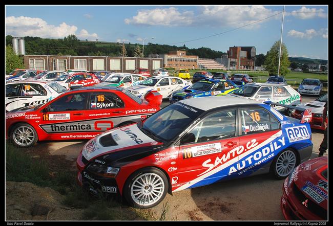 Se začátkem letních prázdnin se přiblížil  i XVII. IMPROMAT Rallysprint Kopná