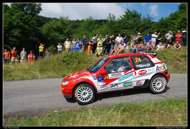 Se začátkem letních prázdnin se přiblížil  i XVII. IMPROMAT Rallysprint Kopná