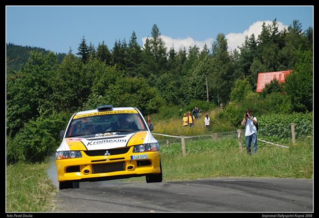 Se začátkem letních prázdnin se přiblížil  i XVII. IMPROMAT Rallysprint Kopná