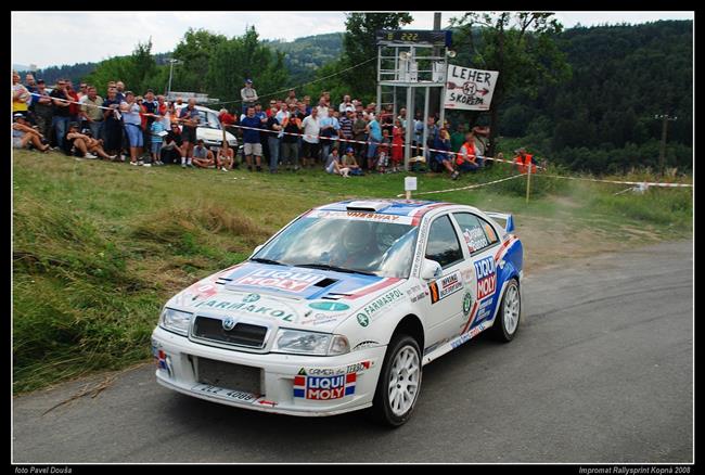 Se začátkem letních prázdnin se přiblížil  i XVII. IMPROMAT Rallysprint Kopná