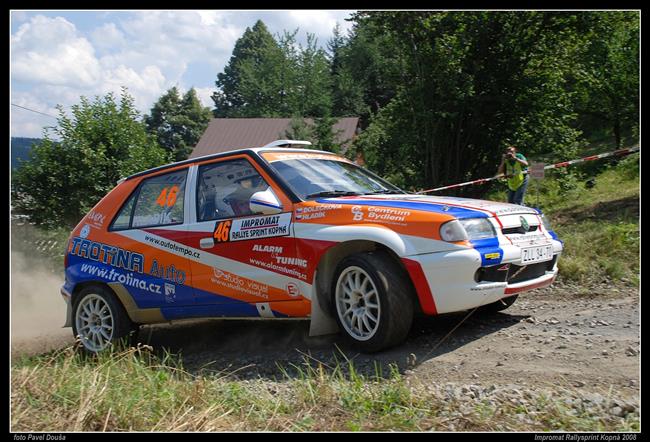 Se začátkem letních prázdnin se přiblížil  i XVII. IMPROMAT Rallysprint Kopná