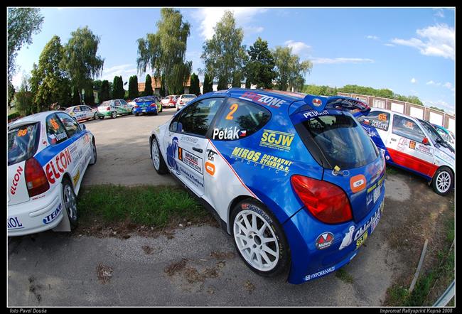 Se začátkem letních prázdnin se přiblížil  i XVII. IMPROMAT Rallysprint Kopná