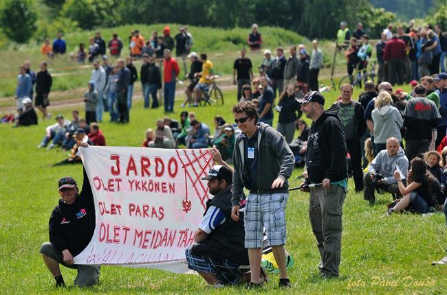 Norsk soutck legenda Johny Haugland pijede v sobotu do Ostravy